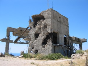 tv-tornin oli saanut sodassa hieman siipeensä