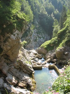 Savica vesiputous Bledin lähellä