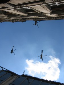 Kansallispäivän ylilentoa