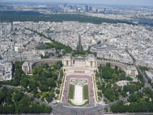 Näkymää Eiffelistä