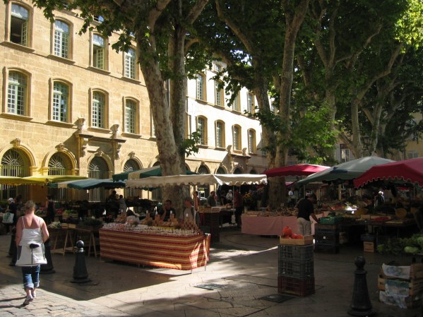 Aix-en-Provence ja tori