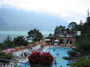 Limone sul Gardan leirintäalueen allasosasto