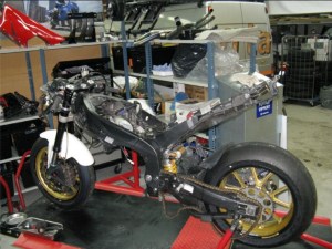 R1 "talvihuollossa" Motovillellä