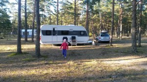 Camping Silversand Eka testireissu menossa