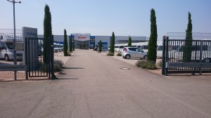 Hobbyn ja Dometicin huolto Ettenheimissa.  Täältä ei saatu apua mutta ratkaiseva kontakti kuitenkin. 