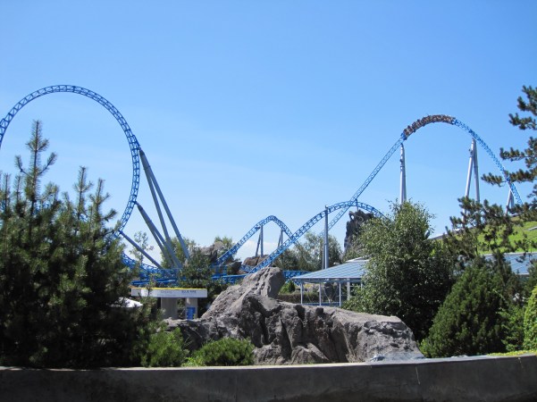 Europa-Park - yksi vuoristoradoista