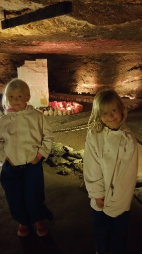 Salt Mine Hallein - suojavaatteet saatiin talon puolesta