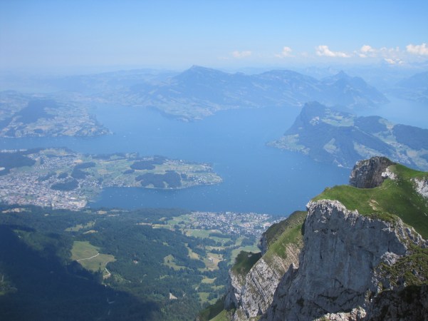 Näkymää Pilatuksen huipulta