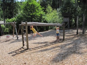 Salzburger Freilicht Museum - leikkipaikoille on aina kysyntää
