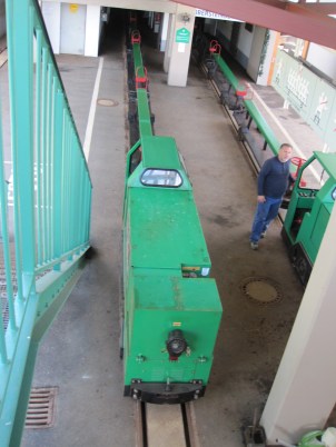 Salt Mine Hallein - juna lähtöasemalla