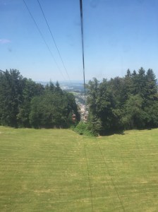 Mt Pilatus - gondoli vol2, se jälkimmäinen pienempi
