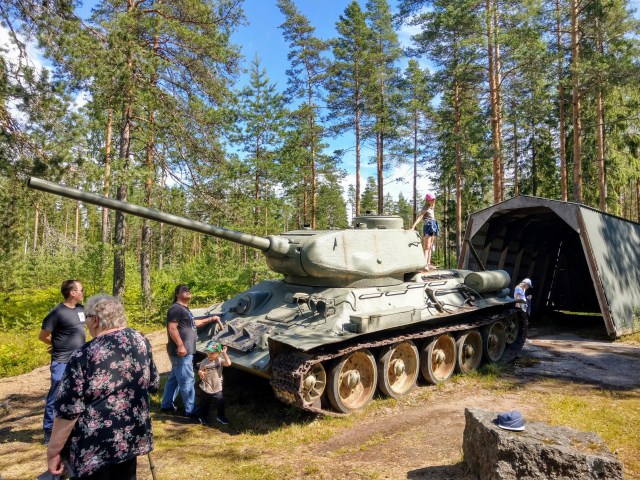 Bunkkerimuseo - panssarivaunu