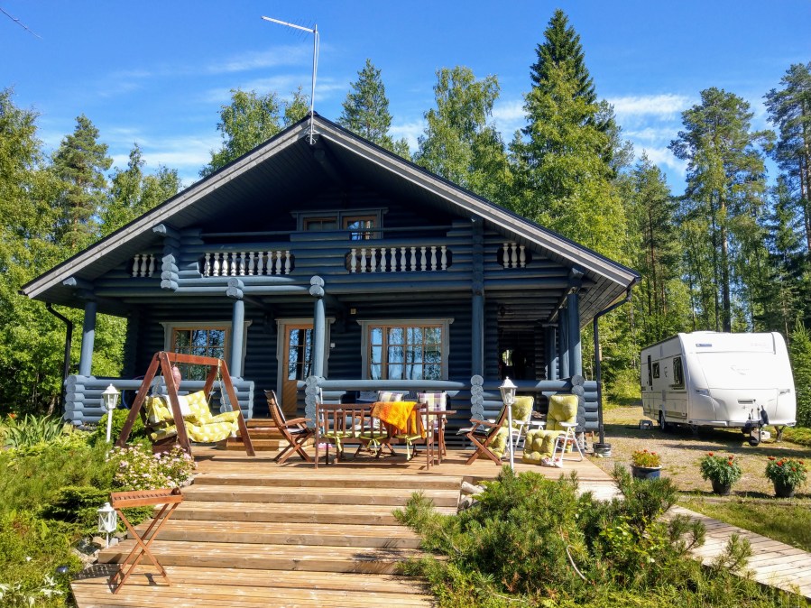 Serkun mökillä Liperinsalossa