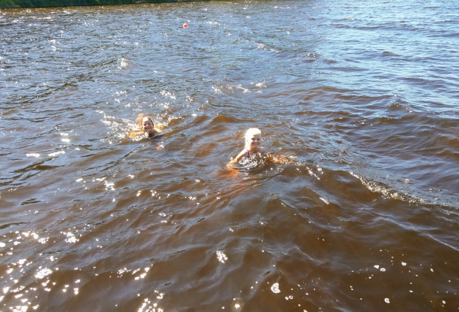 Serkun mökillä Liperinsalossa